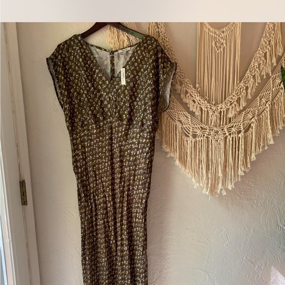 Madewell Floral Maxi Dress